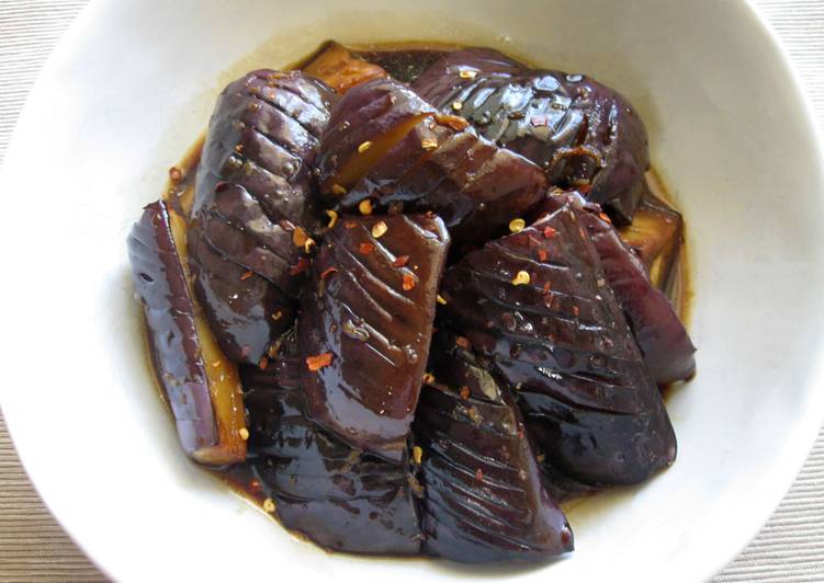 Ponzu Marinated Eggplants