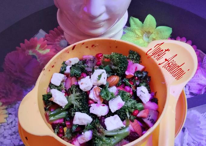 Simple Way to Make Quick Chickpeas with paneer salad 🥗🍎🥗🥗🍎🥗