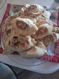 Empanadas de ciervo cortada a cuchillo