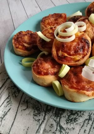 Pizzás csoda csiga recept fotója