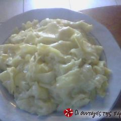 A picture of Dough for hilopites.