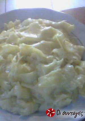 A picture of Dough for hilopites.