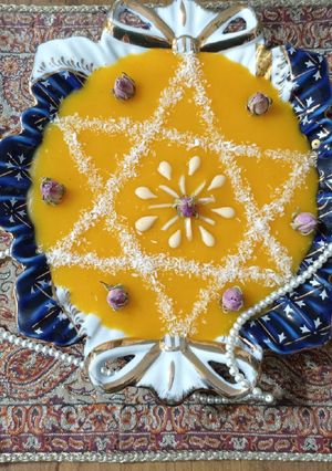 عکسی از دستور دسر کدوحلوایی