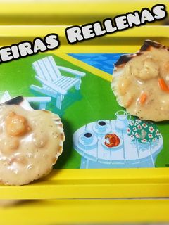 Una foto de Vieiras Rellenas