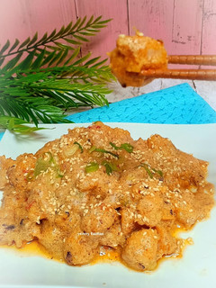 Foto resep Udang Goreng Telur Asin