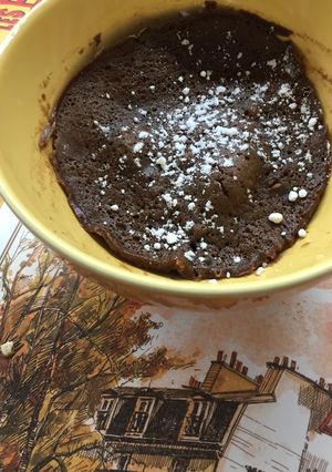 Foto principal de Brownie a la taza en 3 minutos