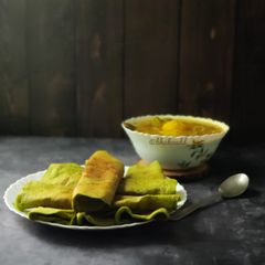 Green moong dosa A picture of Green moong dosa.