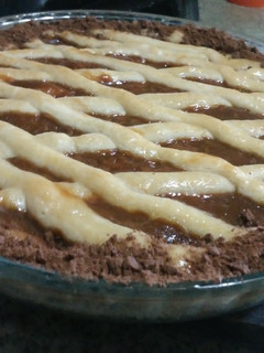Una foto de Tarta de dulce de leche