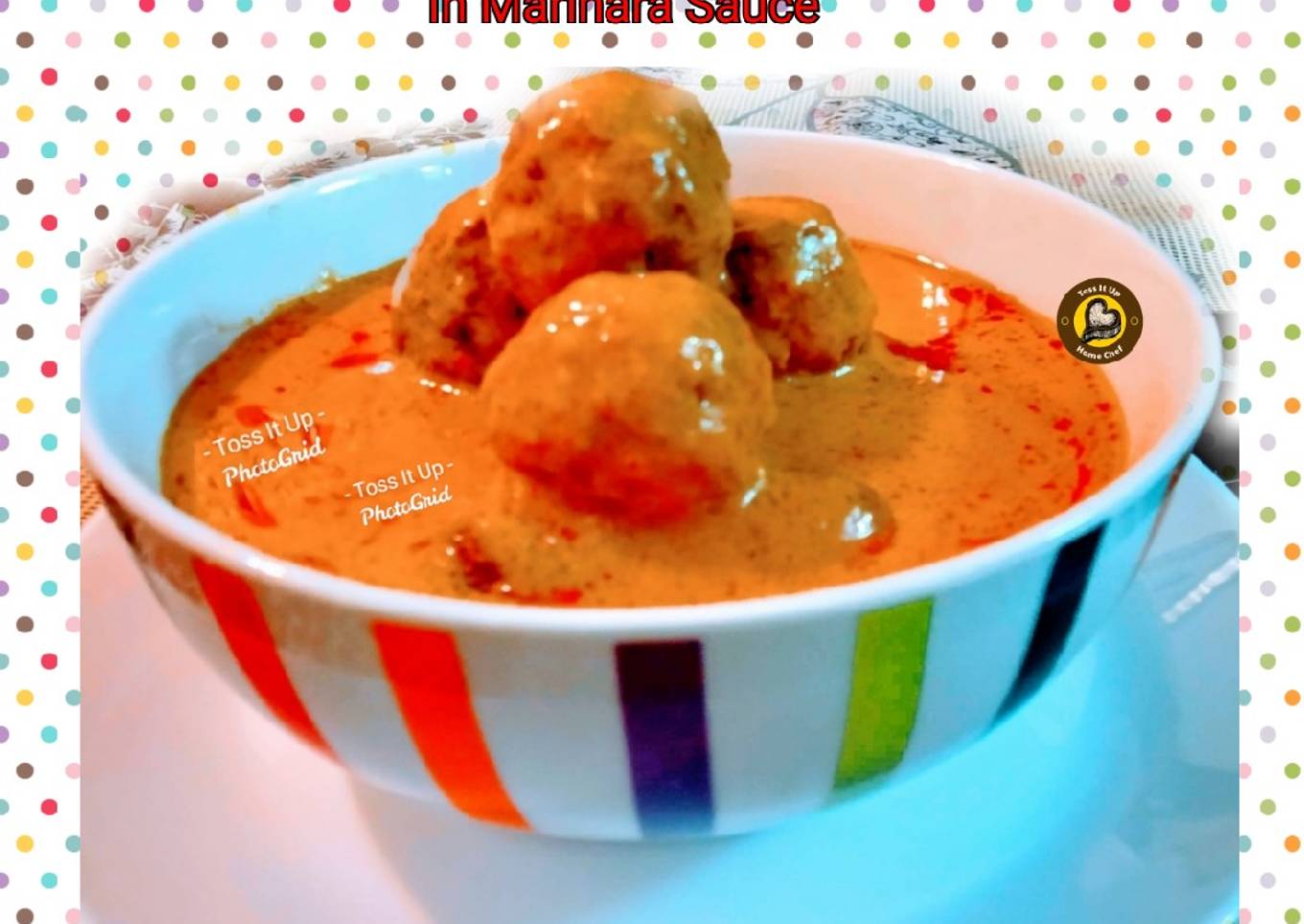 Chicken Meatballs In Marinara sauce