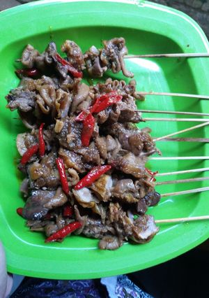 Foto resep Sate Jeroan Ayam