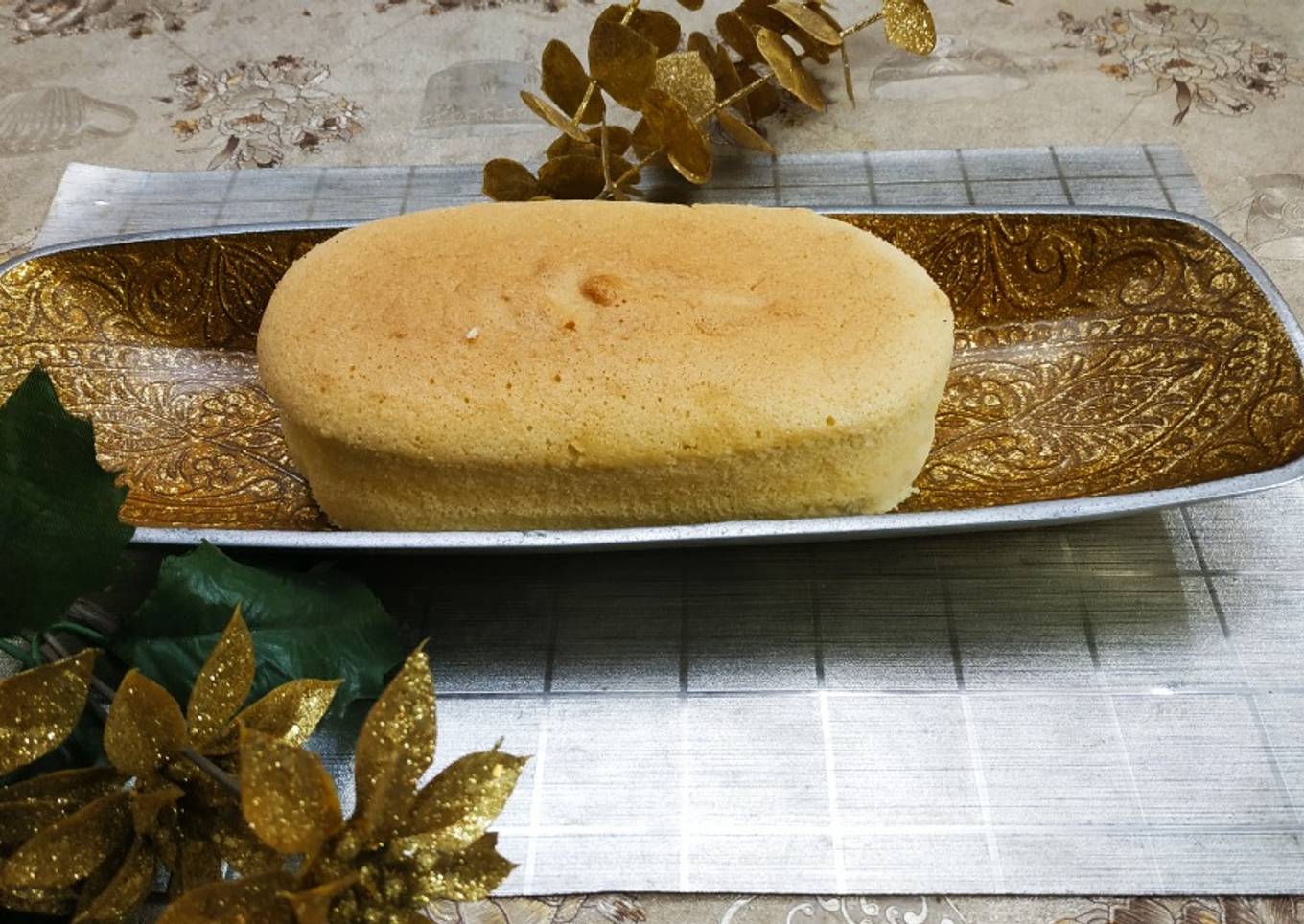 Castella Cake or Soft Sponge Cake