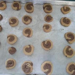 A picture of Pinwheel cookies.