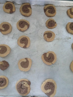 A picture of Pinwheel cookies.