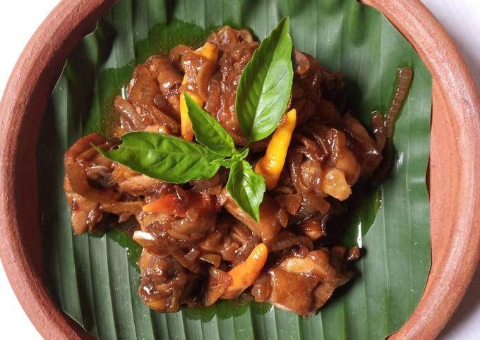 Standar Bagaimana cara membuat Ayam Gongso Khas Semarang yang nagih banget