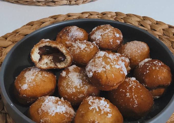 Beignet au nutella