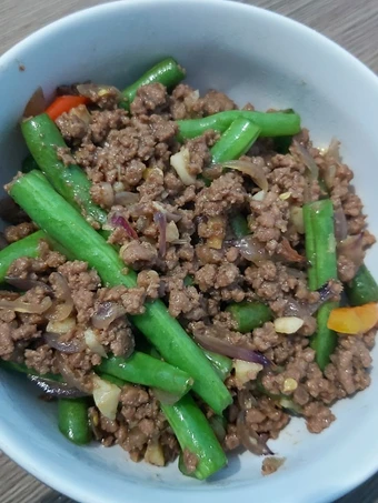 Langkah Mudah untuk Menyiapkan Resep  Tumis Buncis Daging Cincang yang Enak, Sempurna