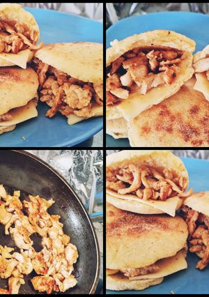 صورة لوصفة شاورما بصدر دجاج ولا اروع 😋