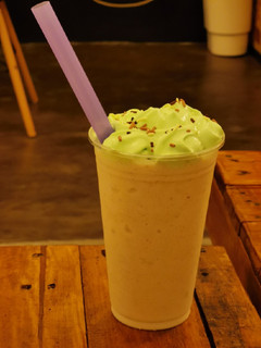 Una foto de Frappé de Mazapán