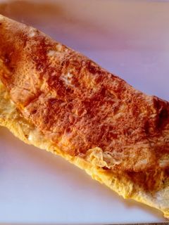 Una foto de Omelette petit -déjeuner