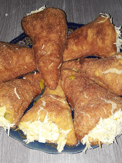 صورة لوصفة فطائر مقليه