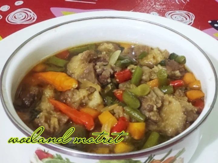 Cara Mudah Menyiapkan Resep Asem Asem Buncis Tetelan Anti Ribet, Enak Banget