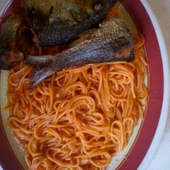 A picture of Plain spag.