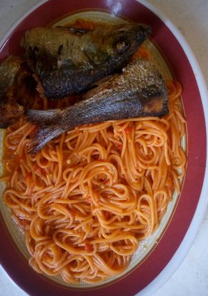 A picture of Plain spag.