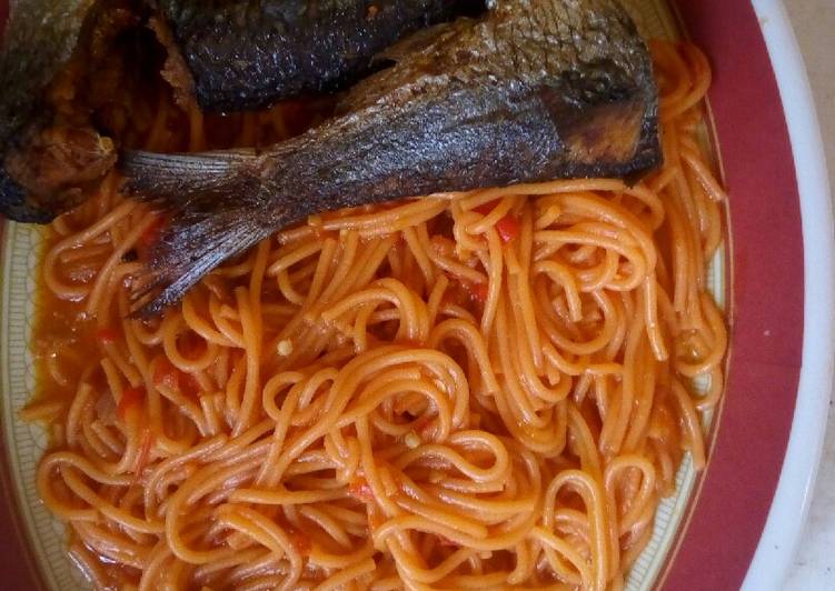 Simple Way to Make Super Quick Homemade Plain spag | Easy Recipe For One