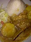 Puerquito en salsa de pachamanca