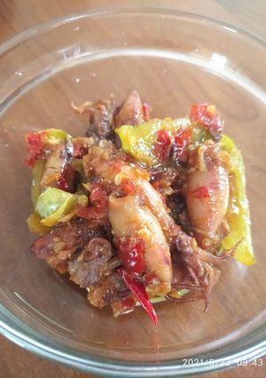 Foto resep Sambal Cumi-asin Pedas Manis
