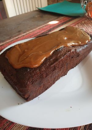 Una foto de Budín de chocolate sin harina ♥️