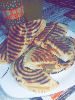 صورة لوصفة فطيرة محشية بنيينة بحشو على طريقتي 😋
