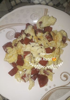 صورة لوصفة بيض ومرتديلا