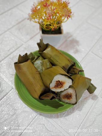 Resep 42. Lemper Isi Abon Menu Enak Dan Mudah Dibuat
