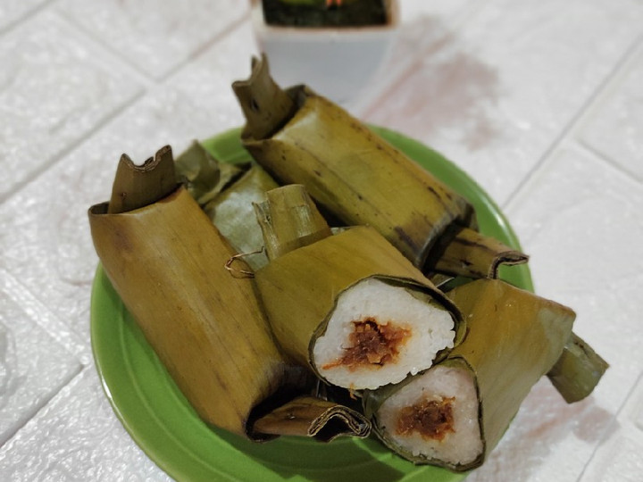 Resep 42. Lemper Isi Abon Menu Enak Dan Mudah Dibuat