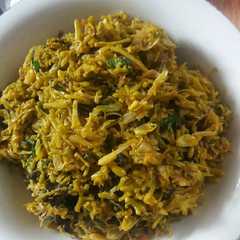 A picture of Tumis daun dan bunga pepaya.