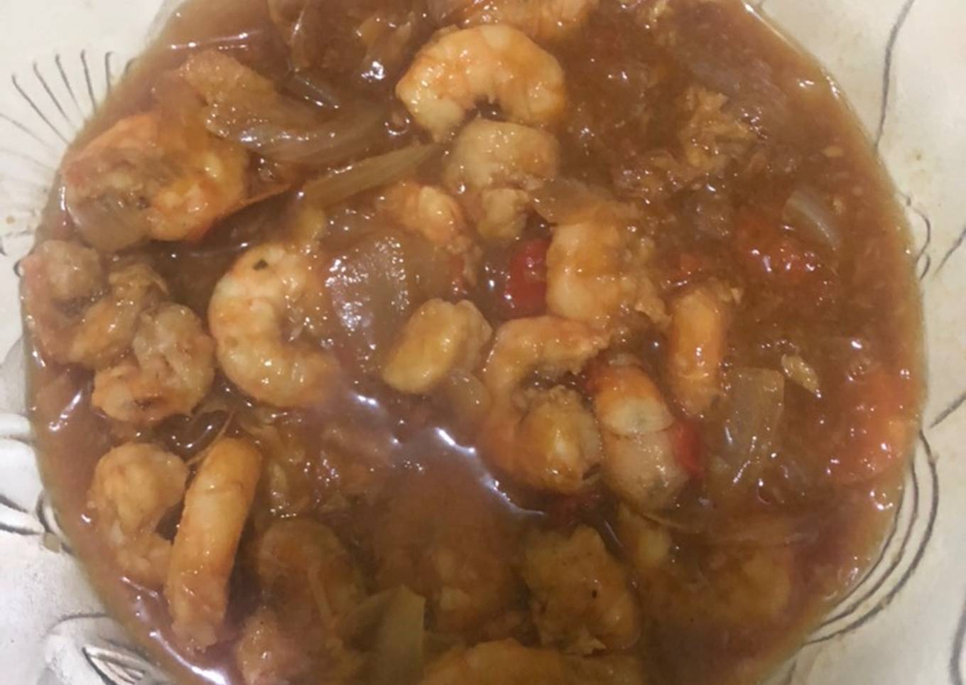 Udang Asam Manis