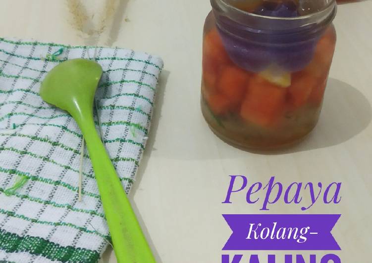 Resep Pepaya Kolang-Kaling, Lezat