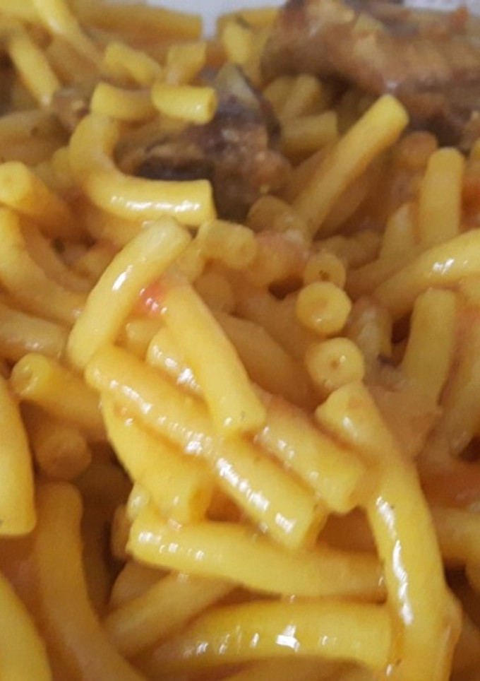 Una foto de Fideos a la cazuela
