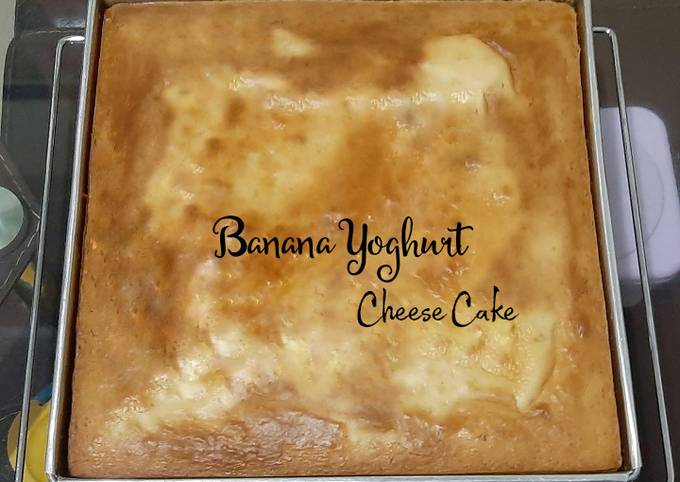 Banana Yoghurt Cheese cake
