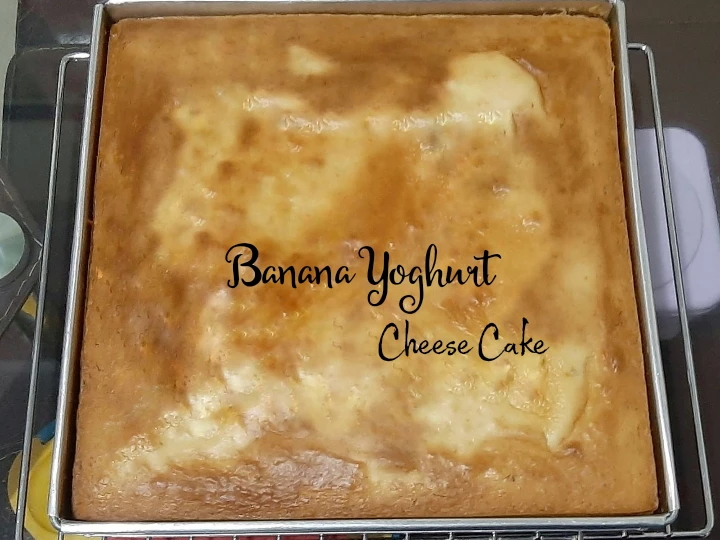 Cara Gampang Membikin Resep Banana Yoghurt Cheese cake yang Bikin Ngiler Anti Ribet, Bikin Ngiler
