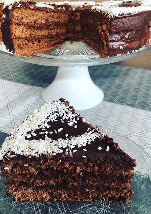 Une photo de Gâteau tout chocolat
