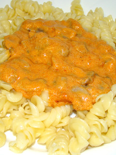 Gombás tokány recept fotója
