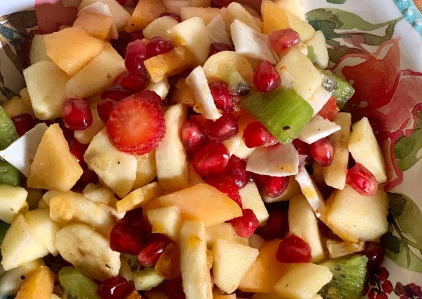 Tropical fruit chaat