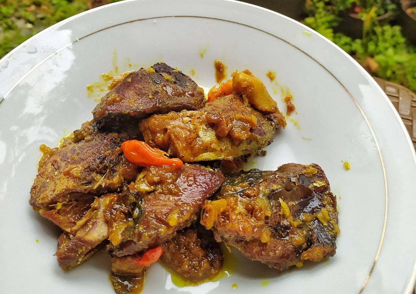 Ikan Tongkol Bumbu Kuning