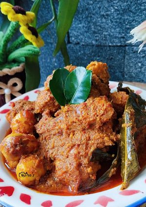Foto resep Rendang Ayam Telur Puyuh Khas Minang