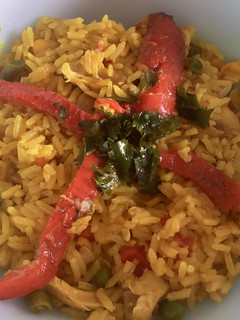 Una foto de Arroz con pollo