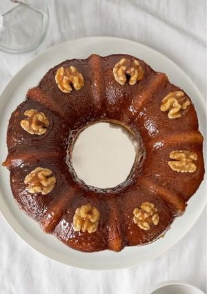 Foto de Bolo de Banana e Aveia Sem Açúcar e Sem Glúten