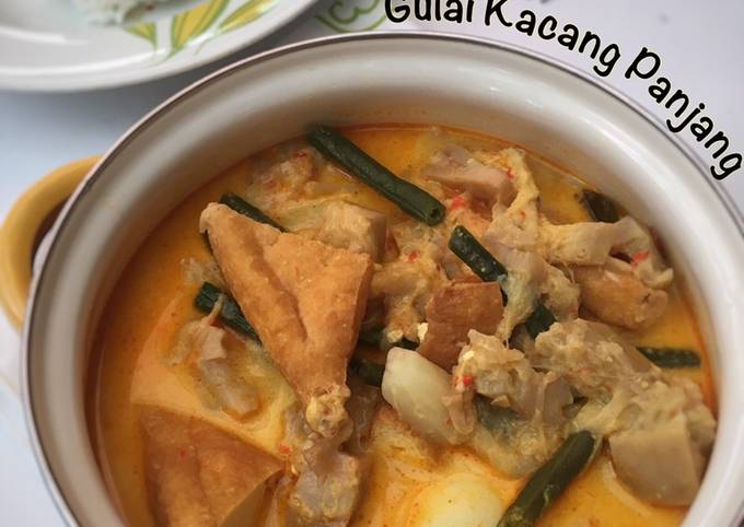 Cara Bikin Gulai Kacang Panjang dan Nangka Gampang