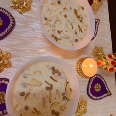 A picture of Milk made vermicelli kheer.